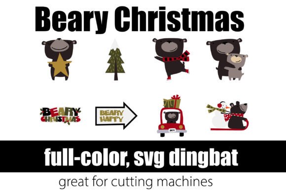 Beary Christmas: A Whimsical Font for Branding