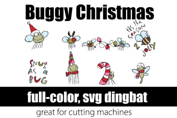 Buggy Christmas Font Review