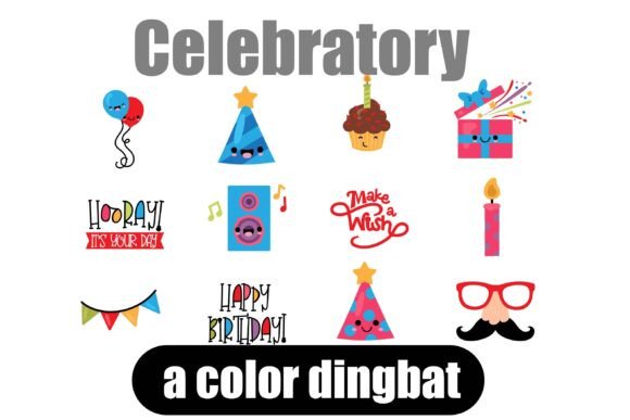 Celebratory Font for Business Style