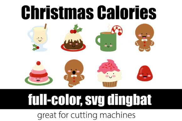 Christmas Calories Font Review