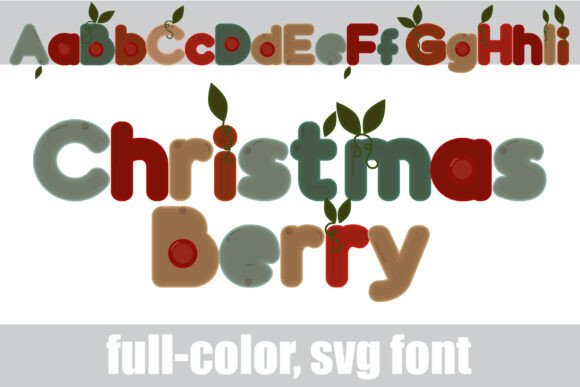 Christmasberry Font for Creative Projects