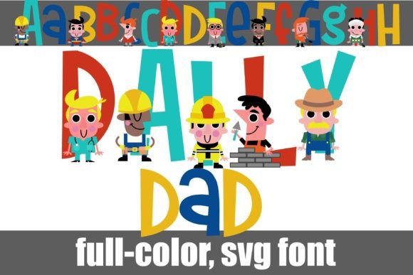 Daily Dad Font: A Playful Typeface for Web Design