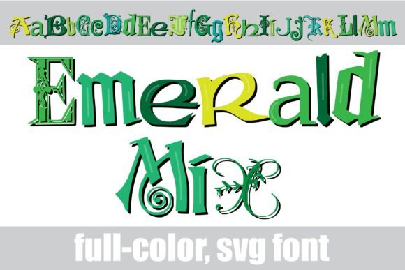 Emerald Mix Font Magic