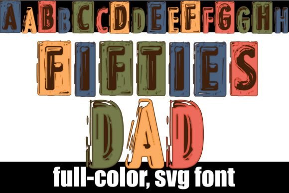 Fifties Dad Typeface: A Blocky, Bold Choice for Branding Projects