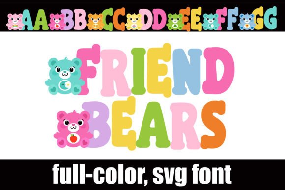 Friend Bears Font Review