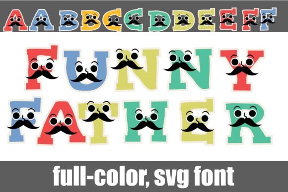 Funny Father Font: A Playful Typeface for Editorial Design