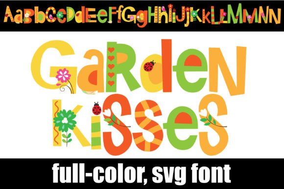 Garden Kisses Font: A Floral Typeface for Web Design