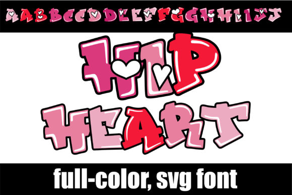 Hip Heart: A Bold Font for Creative Design