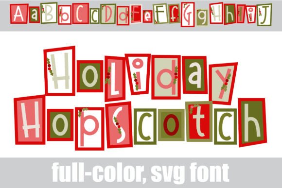 Holiday Hopscotch Font