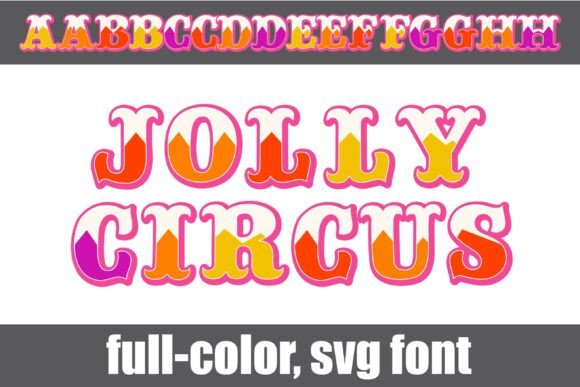 Jolly Circus: A Whimsical Font for Creative Branding
