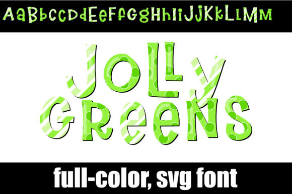 Jolly Greens Font for Web Design