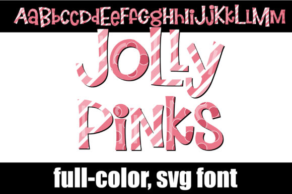Jolly Pinks: A Whimsical Font for Creative Projects