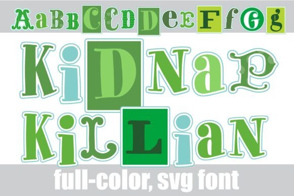 Kidnap Killian Font for Creative Projects