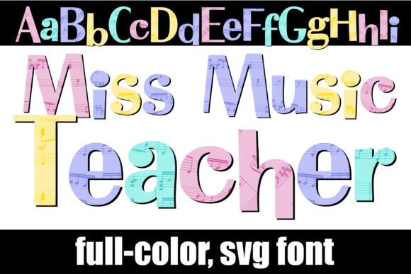 Miss Music Teacher Font Review: A Playful Addition to Creative Branding Projects
