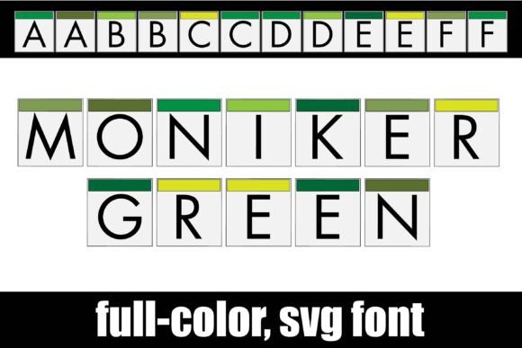 Moniker Green: A Bold Font for Creative Campaigns