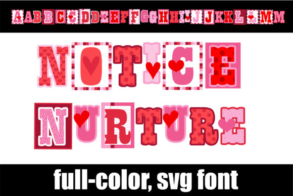 Notice Nurture: A Bold Font for Branding