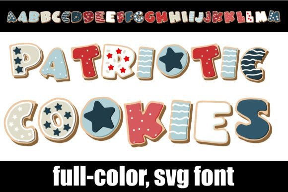 Patriotic Cookies: A Font That Adds Flavor to Branding
