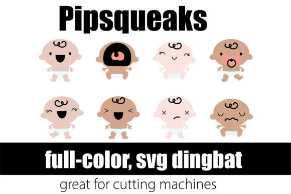 Pipsqueaks: A Color Font for Editorial Charm