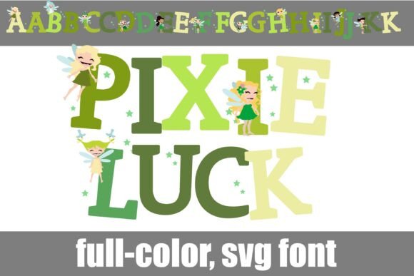 Pixie Luck Font: Whimsical & Colorful