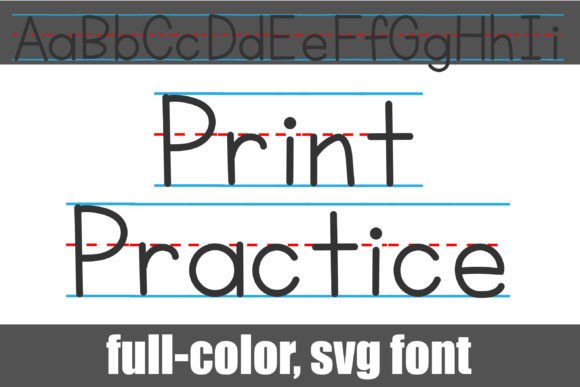 Print Practice: A Color Font for Real-World Branding