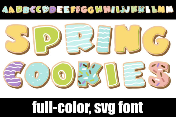 Spring Cookies Font for Web Design