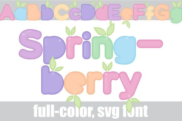 Springberry Font: A Colorful Choice for Web Design