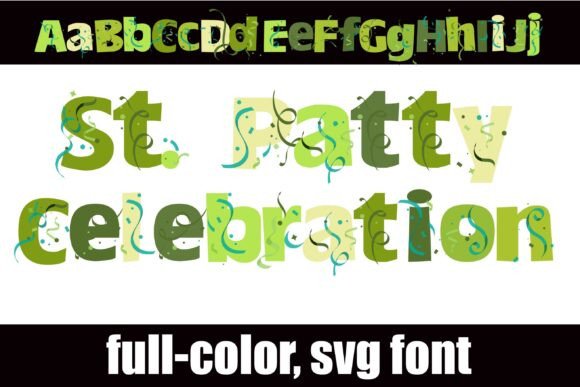 St. Patty Celebration Font