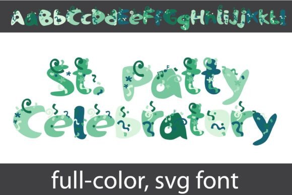 St. Patty Celebratory Font
