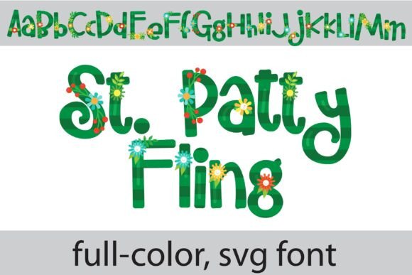 St. Patty Fling Font for Creative Projects