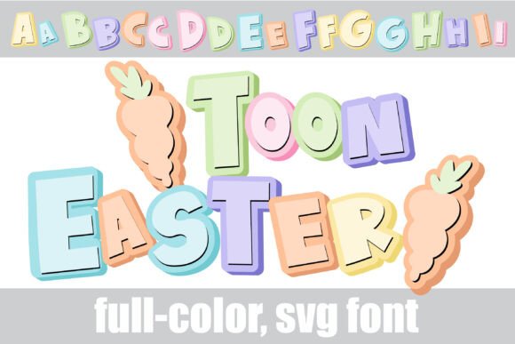 Toon Easter Font for Business