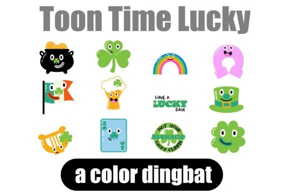 Toon Time Lucky Font for Creative Campaigns