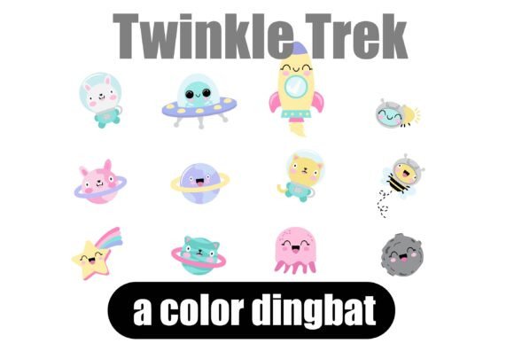 Twinkle Trek: A Delightful Typeface for Creative Projects